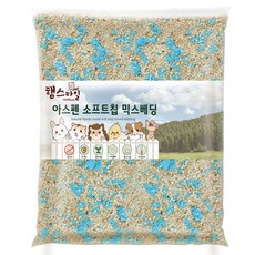 햄스타일 소동물 아스펜 소프트칩 믹스베딩 지퍼백 블루, 1개, 2.5kg