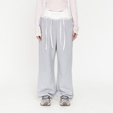 highschooldisco 女款蕾絲抓皺運動褲