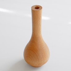 BLOOMING&ME 原木葫蘆瓶型花瓶, 木質