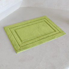 시나앤소모 플레인 사각 대형 발매트, 그린