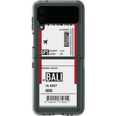 JUST4YOU 에스투비코퍼레이션 보딩2 투명 강화 휴대폰 케이스