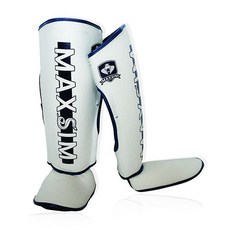 Maxim踢拳擊護腿小腿保護套 2入, Clova White