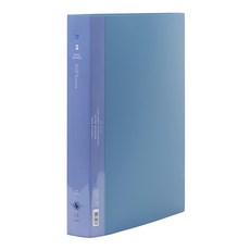 Lian Qin 連勤牌文具 PP 圓型三孔夾, 1個, 藍色