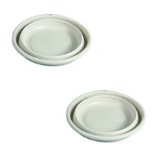 THE ZAKKA 摺疊臉盆 L號, 象牙白, 2個