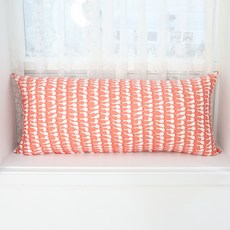 Icon House鵝絨抱枕含枕芯, 粉色