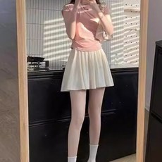 피어니스트 실키 치마바지 스커트