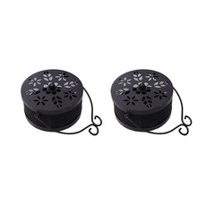 Living Gongsam蚊香支架 2入, 黑色的