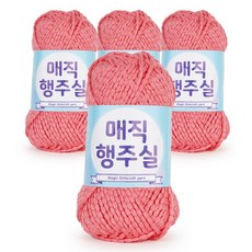 필립섬유 쎄비 매직 행주실 80g, 22 로즈핑크, 4개