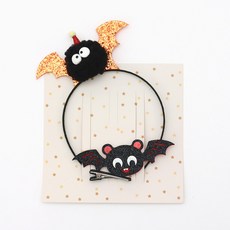 盛開的萬聖節卡米拉髮夾+樂隊套裝