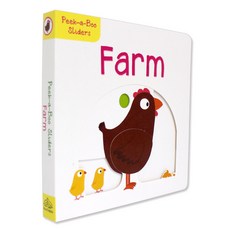Farm Peek-a-Boo Sliders 厚紙書, SilverDolphinBooks:Brdbkedition, 英文
