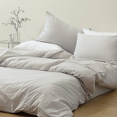 타카타카 메종 고밀도 바이오워싱면 이불커버, 스톤그레이