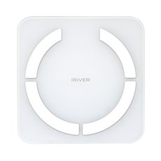 아이리버 블루투스 체지방 체중계, BF-2033B, 화이트