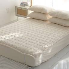 Bassum 固定鬆緊帶防蟎薄墊, 黃油