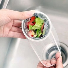 solve living 補充型水槽排水口過濾網 大型 12 x 18 cm, 200個, 1入