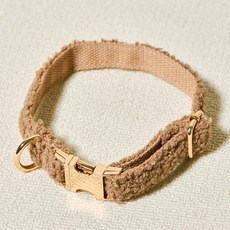 레드퍼피 강아지 하리스 목줄, 브라운, 1개