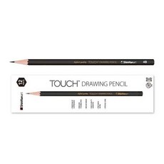 新韓火山口素描鉛筆觸摸繪圖鉛筆, 4B, 12個
