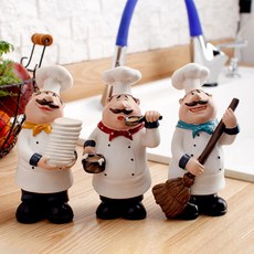 Kkumikka 派對主廚迷你模型3件組, 派對廚師 3p 套裝, 混合色