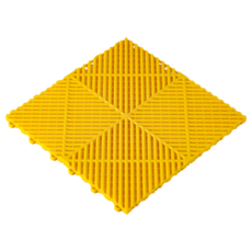 동그란주먹 베란다 화분 패드, 노란색, 1개