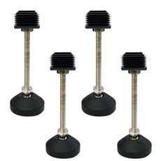 EMPIRE 家具腳矽膠高度調節腳墊套 25mm 4入 + 矽膠 m8100C 4入套組, 混色, 1個