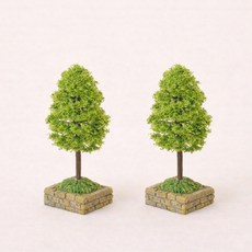 알로데 납골당 나무 미니 조화 2p, 05 소나무