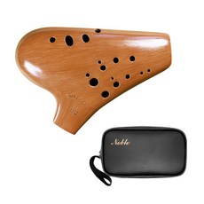 noble Ocarina 瓷陶笛低音提琴 C, 單品, 赭石