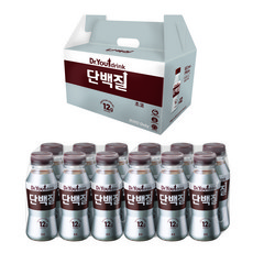 닥터유 드링크 단백질 초코맛, 240ml, 12개