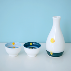 ouoy 有一天，一組海瓶出現在你的眼前, 1套, 2p 酒杯 + 1 個玻璃水瓶