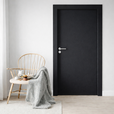 시트몰이 현관문 시트지, 검정