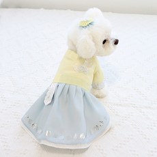 ITS DOG 狗狗Saea公主韓服, 黃色, 1個