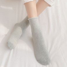 孕婦粉彩襪 灰色, 3雙