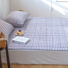 Lucidsleep 韓國製 柔軟Dream Check固定帶床墊, 葡萄紫色