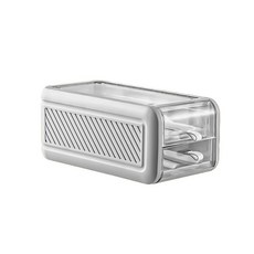 ARYKO 雙層抽屜型雞蛋收納盒 24格, 灰色, 1個