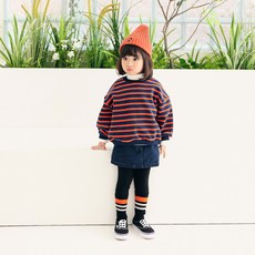 女童款百搭牛仔裙褲 D0W21