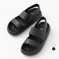 CARET 女款 EVA 雙帶涼鞋, 黑色的, 250