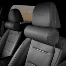 MAYTON Pellicabin The All New Palisade 專用原廠配色頸枕, 1個, 黑色