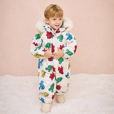 milkmile 兒童用迪士尼米奇米妮撞色滑雪服