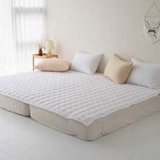 휴가드 진드기방지 마카롱 침대패드 밴딩고정형, 요거트