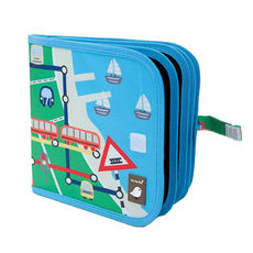 Jaq Jaq Bird 攜帶型粉筆畫冊, 空白款 火車, 1本