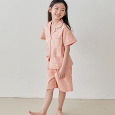 PINGCOCO 女童透氣Bonbon短袖上下套裝