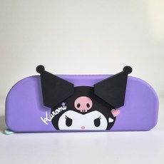 LiLFANT 酷洛米拉鍊矽膠餐具盒組, 混色, 1個