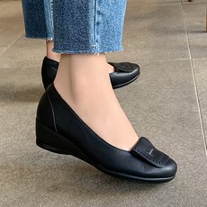 지쎄 제이슈 양가죽 수제화 하이퀄리티 웨지힐 펌프스