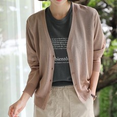 BBAEBBAE 女款涼感基本款針織開襟衫