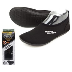 坐墊地板 氣墊馬魯 關節保護 室內拖鞋, 黑色, 1組