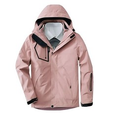 女款胸前口袋點綴防風外套 KR 559