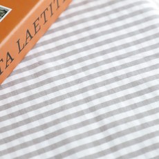 천팜 大寬幅 40支 色織棉 奧西格紋布料 1518, 暖灰色, 1個