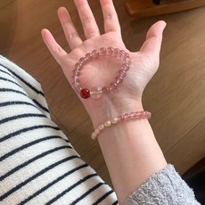 許願符咒日常粉紅祈願手鍊