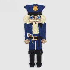 角色布章 警察1 35 x 97 mm, 混色, 1個