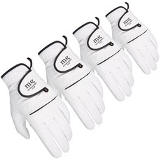 Michelangelo golf 男款高爾夫球手套 左手 4入, 白色