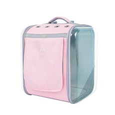 petseek Jinho寵物牛津宇宙飛船背包, 粉色的