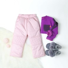 amareillael 女童及膝絎縫滑雪褲